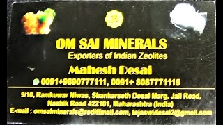 OM SAI Minerals  RMGM 2024  Along Tucson Mineral Mile [upl. by Odnolor918]