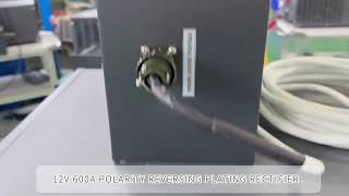 12v 600a Polarity Reverse Rectifier For Anodizing Igbt Rectifier With Time Relay [upl. by Philander496]