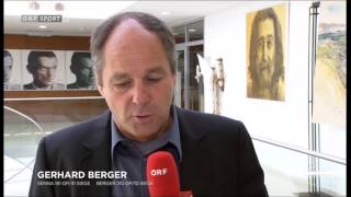 20 Jahre nach Imola  Gerhard Berger über Senna [upl. by Freeland]