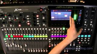 Behringer X32 Review 9 global settings setup [upl. by Niuqauj]