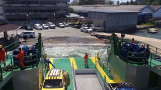 FERRY KIMANIS 1 FROM LABUAN TO MENUMBOK AT 1030am 2662017 [upl. by Gladwin]