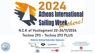 33rd Athens International Sailing Week 2024  Techno293 [upl. by Roderic982]