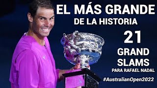 NADAL LOGRA EL 21 EN AUSTRALIA Y SE CONVIERTE EN EL GOAT DEL TENIS REMONTADA ÉPICA VS MEDVEDEV 🐐🎾 [upl. by Nnasus820]