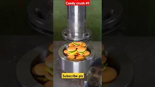 Candy crush 1 satisfying justcrushingcandies machine cancrushing crushing diy [upl. by Darrelle]