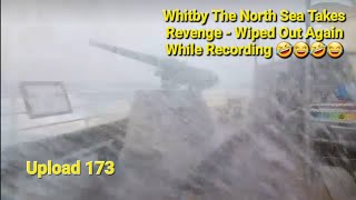 Whitby North Sea Takes Revenge While Recording [upl. by Gnirol113]