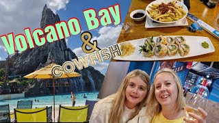 Volcano bay and a meal in the Cowifsh [upl. by Sabas]