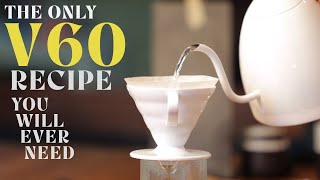 HARIO V60 BREWGUIDE Easy and Effective V60 Recipe [upl. by Nilkcaj]