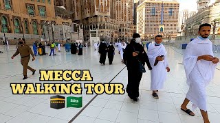 Makkah Mecca Saudi Arabia Walking Tour Next To The Kaaba [upl. by Acey896]