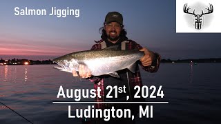 Ludington Salmon Jigging [upl. by Irodim]