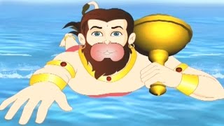 Pavanputra Hanuman  Part 15 of 21  Animated Mythological Story for Kids  English [upl. by Aneed]