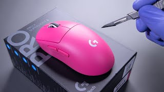 Logitech G PRO X SUPERLIGHT 2 Wireless Gaming Mouse Unboxing  ASMR [upl. by Nosna]