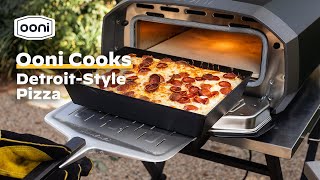 How to Make DetroitStyle Pizza  Ooni Cooks  Ooni Pizza Ovens [upl. by Pelagi771]