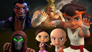 Chhota Bheem Kung Fu Dhamaka  Best Scenes  Streaming on Google Play Movies [upl. by Ardnaskela331]