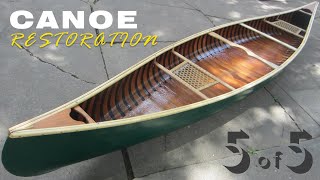 Canoe Restoration Part 5 of 5 [upl. by Lari324]