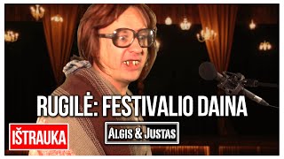 Algis ir Justas Seni Geri Bardė Rugilė Festivalio Daina TEASER [upl. by Kcire]