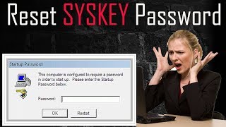 How to remove syskey password [upl. by Kev]