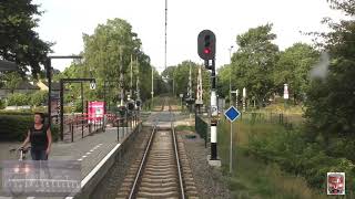 Meerijden met de machinist van Baarn naar Utrecht Met snelheidsmeter [upl. by Nogem211]