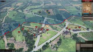 Steel Div 44  German Solo Campaign  Mission 2 Pegasus Bridge [upl. by Ko]