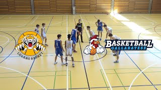 Lugano Tigers vs Basketball Gallaratese  Under 16 [upl. by Anirehtak77]