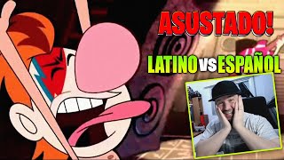 🇪🇸ESPAÑOL REACCIONA a DOBLAJE LATINO 🔥 ASUSTADO BILLY Y LOS GASONOROS Latino Vs Español 😲 [upl. by Eedyah]