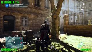 Assassins Creed Unity  All Cockade Locations  Le Louvre District  Tricolore Guide  Part 2 [upl. by Dlaregztif]