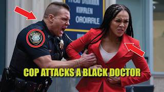 Racist Officer Detains Black Woman in Bank SHOCKED by Her Meeting [upl. by Yroggerg592]