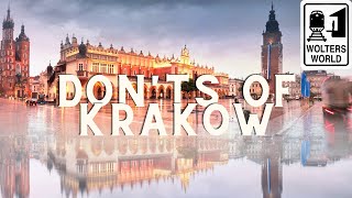 Krakow What NOT to do in Krakow Poland [upl. by Odilo]