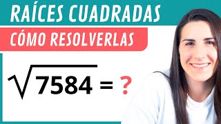 Cómo RESOLVER RAÍCES CUADRADAS ✅ [upl. by Clarisa]