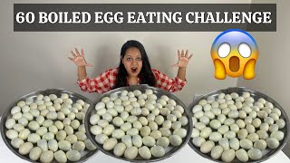 60 BOILED EGGS EATING CHALLENGE  HARD BOILED EGGS EATING COMPETITION  Food Challenge in INDIA🔥 [upl. by Lauritz]