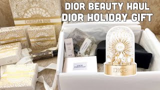 Dior Beauty Privé Platinum Holiday Gift SNOW GLOBE  Dior Beauty Haul amp Dior Beauty Codes [upl. by Feld]