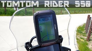 TomTom Rider 550 Mein neues MotorradNavi ausprobiert  Piotrrr Moto [upl. by Anitsihc]