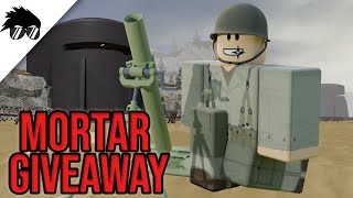 Roblox D Day Mortarman Giveaway [upl. by Enelhtak]