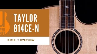 A Modern Nylon for the Modern Player  Taylor 814ceN Demo and Overview [upl. by Neelra]