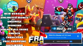 FRAGPROSHOOTER MOD MENU APKV3190NEW 2024MOD APKIN MEDIA FIRE 🤝🍃🙃unlimited money unlimited [upl. by Kyle]