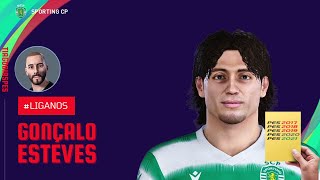 Gonçalo Esteves Face  Stats  PES 2021  REQUEST [upl. by Garett]