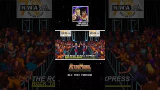 The Rock ‘n’ Roll Express Entrance  RetroMania Wrestling DLC Test Footage wrestlinggames [upl. by Enyahs]