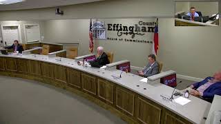 Effingham County Planning Board Meeting August 13th 2024 [upl. by Arjan]