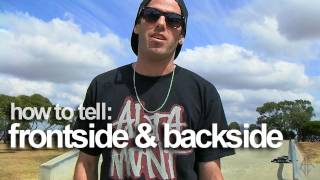 How To Tell Frontside amp Backside [upl. by Marteena]