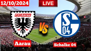 Aarau vs Schalke 04  Club Friendlies  Fifa Live Match Score Today [upl. by Esirahc]