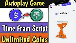 Time fram Airdrop Hack Trick  Time Airdrop Unlimited Coins hack  Time Airdrop New Update Today [upl. by Niltiak]