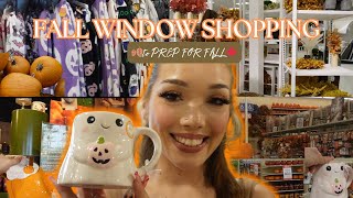 FALL WINDOW SHOPPING🍂🍁 Target Bath amp Body Works HomeGoods amp MORE [upl. by Ahsiekel]