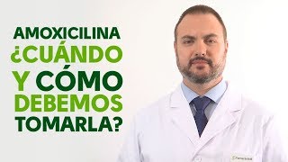 Amoxicilina cuándo y cómo debemos tomarla Tu Farmacéutico Informa [upl. by Lalage]