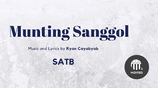 Munting Sanggol  Ryan Cayabyab SATB [upl. by Lottie]