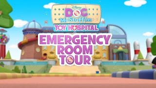 Emergency Room  Toy Hospital Tour  Doc McStuffins  Disney Junior [upl. by Au150]