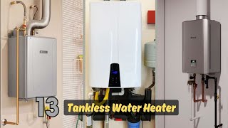 13 Best Tankless Water Heaters in 2024  GasElectric Review [upl. by Solhcin]