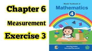 Class 4 math chapter 6 Exercise 3  Measurement National book foundation 2024 ilmi darasgah [upl. by Nelrah]