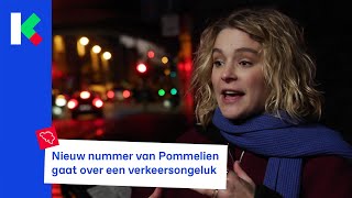 Pommelien waarschuwt in nieuwe clip voor gsms in het verkeer [upl. by Nnylaj]