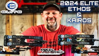 2024 Elite Archery Ethos and Kairos Bow Review by Mikes Archery [upl. by Susette]