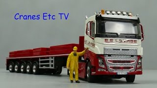 WSI Volvo FH4  Goldhofer Trailer Levage by Cranes Etc TV [upl. by Honig]