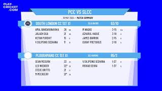 Ploughmans CC 1st XI v South London CC 1st XI [upl. by Lrem]